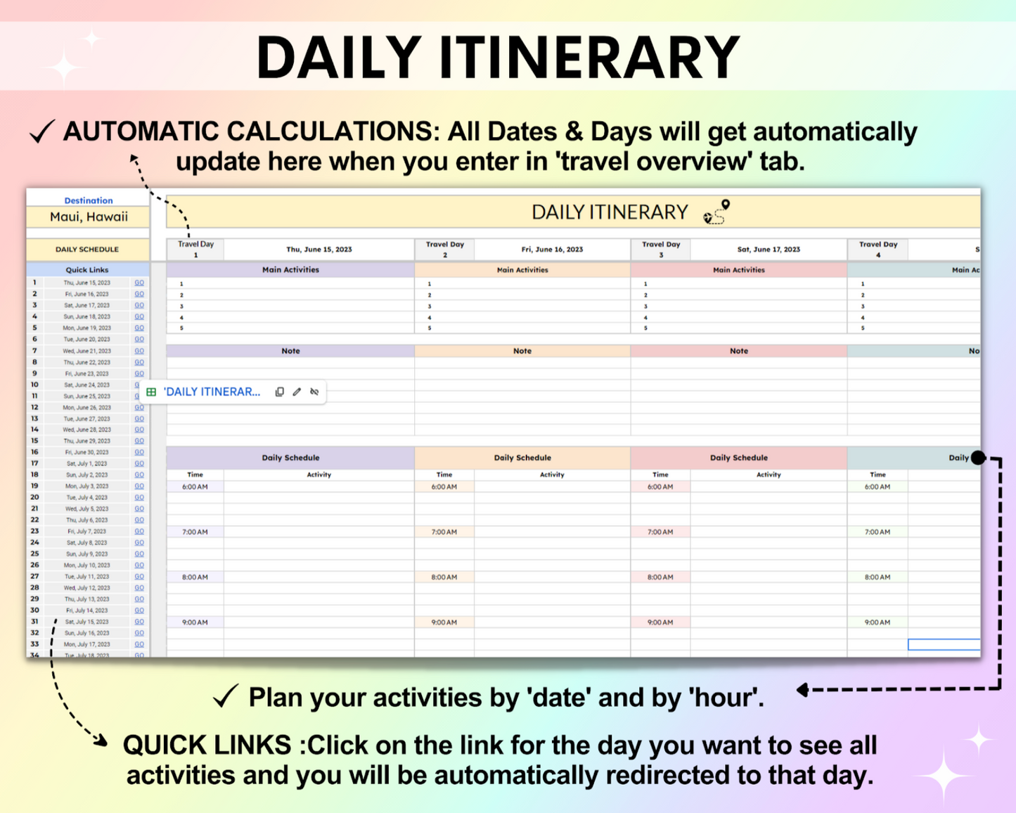 Premium Travel Planner (All Currencies)